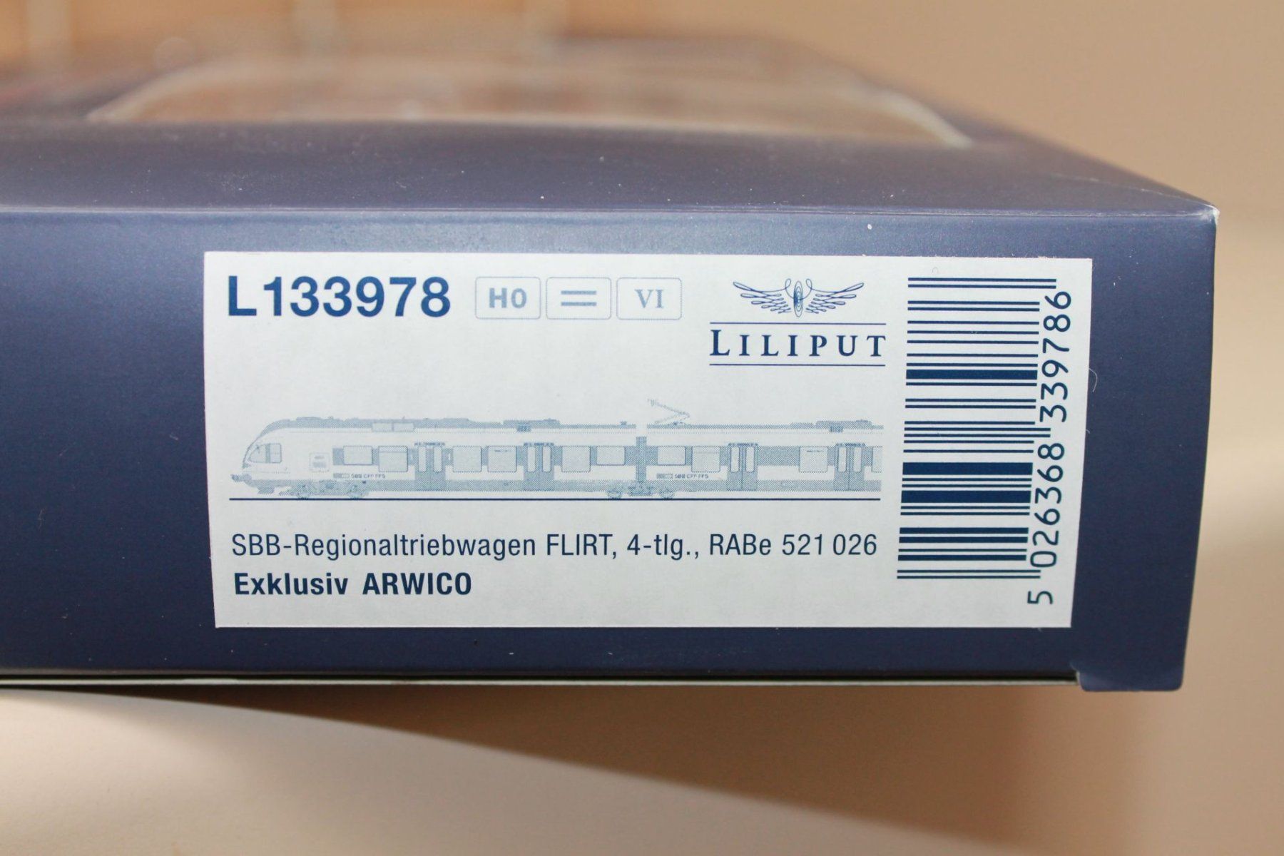 Liliput Modelleisenbahnen: Liliput FLIRT RABe512 026 – Gebraucht aus Birmensdorf ZH von Buhwil18 2