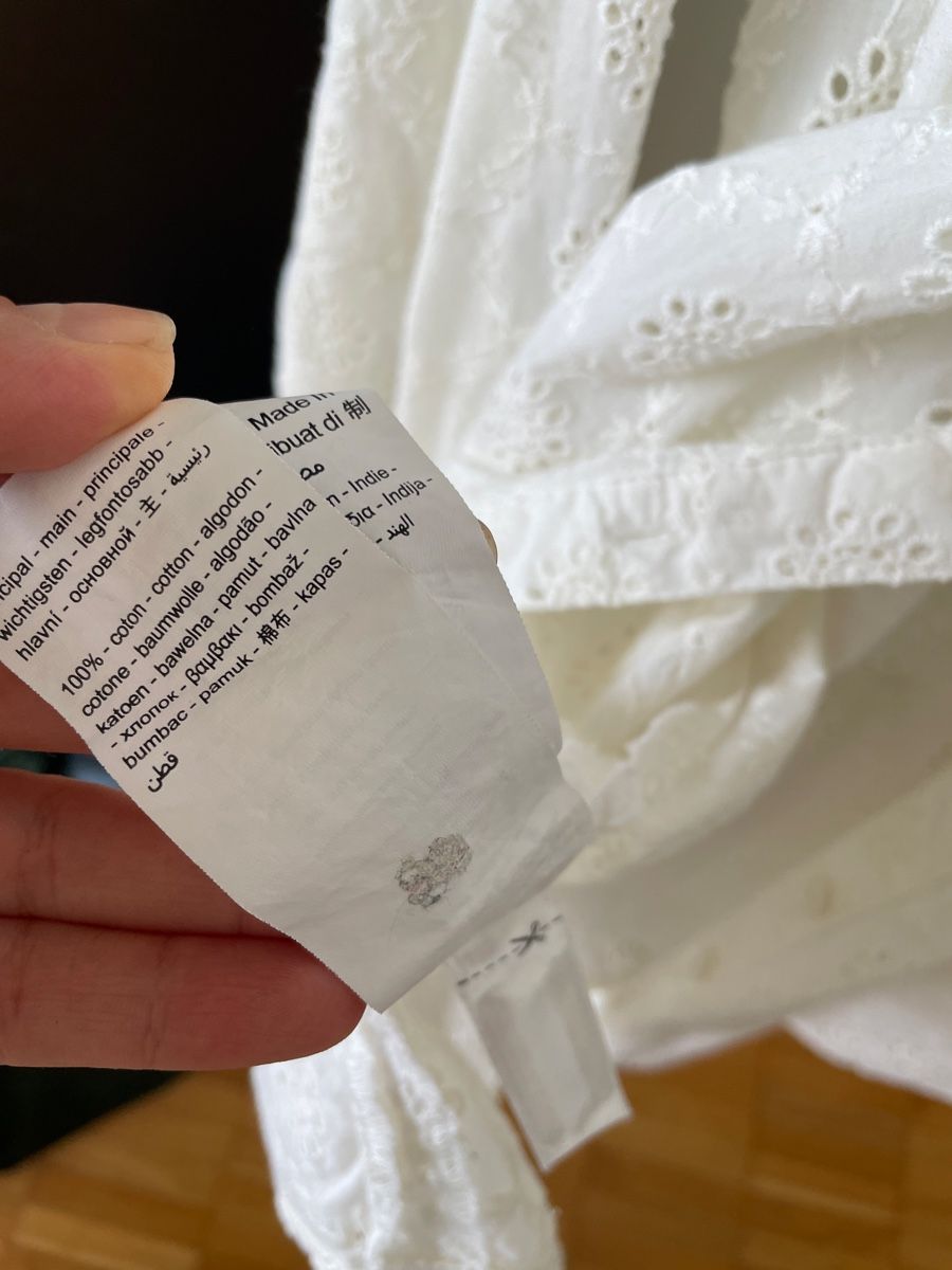Camicette: Blouse with broderie anglaise white size 38 – Usato da Neuchatel venduto da shi_9fzw 1
