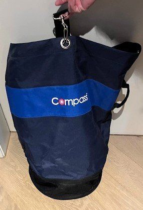 Seesack für Ölzeug  und Kleider auch als Rucksack