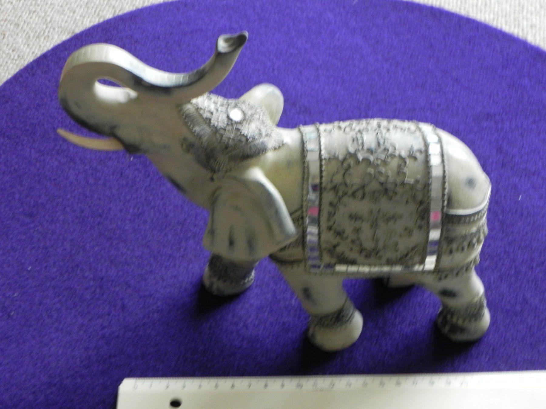 Statuette: Elefant Deko Figur Elefantenfigur – Usato da Stallikon venduto da pcerny16 4