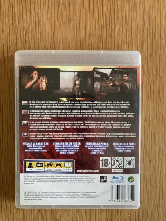 PS3: Siren Blood Curse (Gebraucht) in Märstetten für CHF 34 - mit