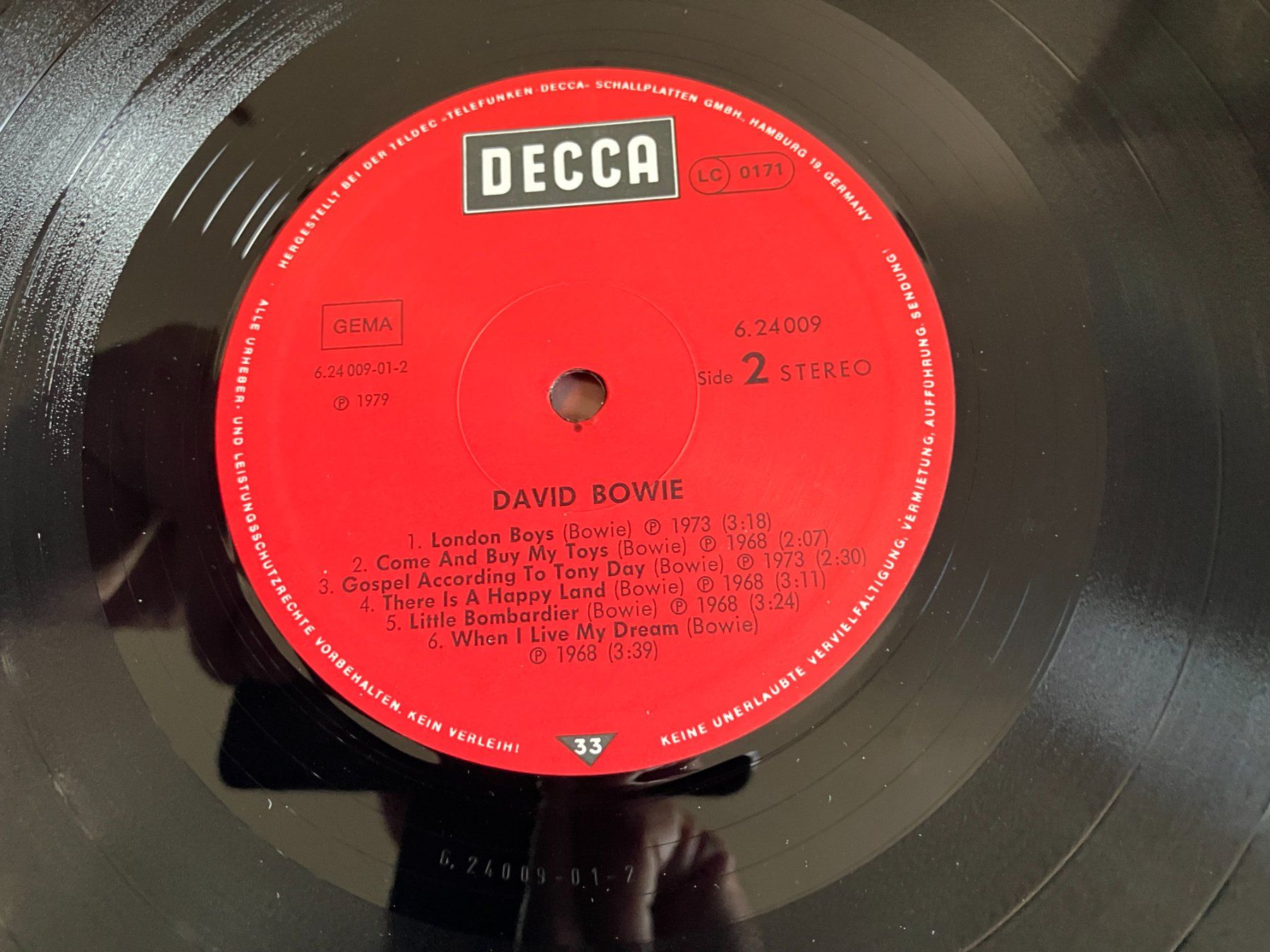 Dischi in vinile: David Bowie – Usato da Aarwangen venduto da Jukebox3 7