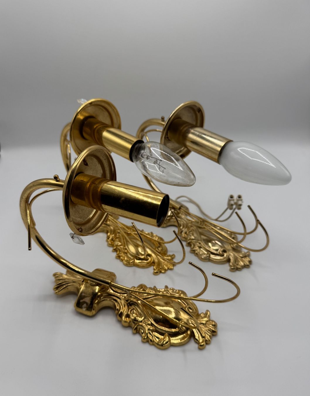 Lampade: Wand Leuchter 3 Stück – Usato da Sachseln venduto da BONATI01 2