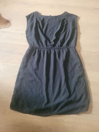 kleid schwarz Gr L