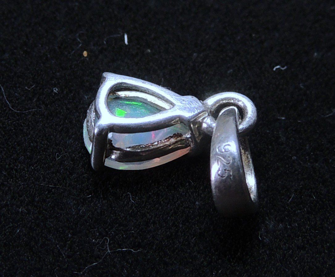Ciondoli: Opal Silber 925 Anhänger – Usato da Waldenburg venduto da schaller707 6