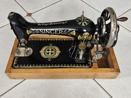 Machine à coudre Singer 28K manivelle Écosse, 1905, 