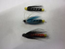 3 Tube Fly 32 mm pour le saumon