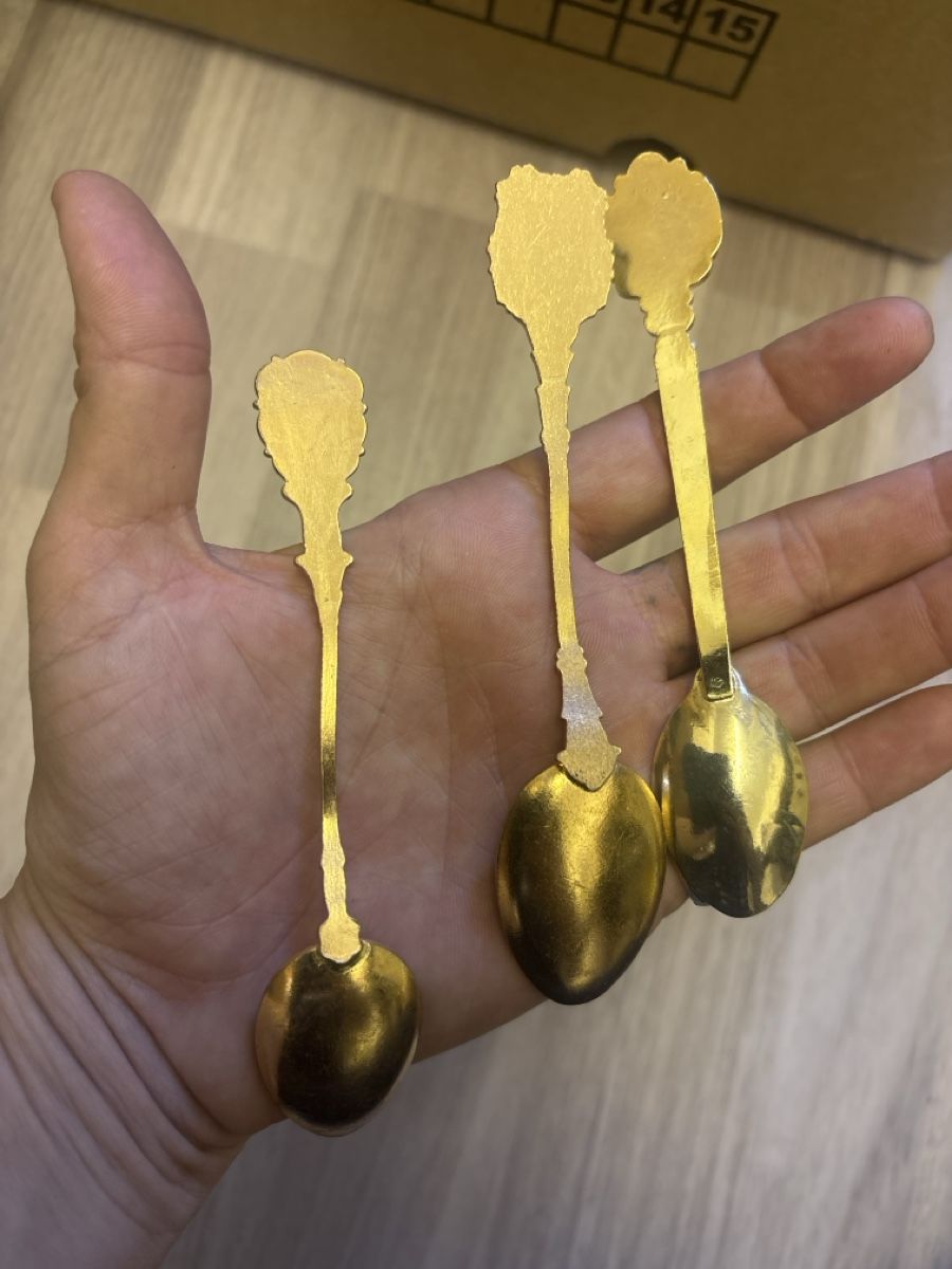 Löffel: Cucchiaini souvenir set 3pz – Gebraucht aus Giubiasco von cri_mzc6 1