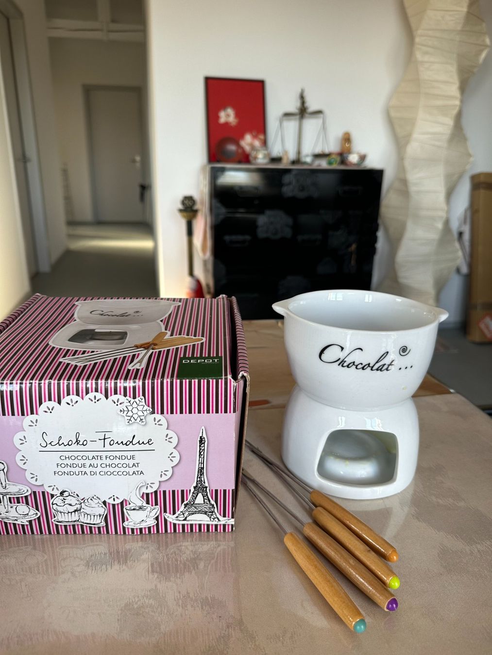 Elettrodomestici da cucina: Schokoladenfondue-Set – Usato da Winterthur venduto da yum_jz55