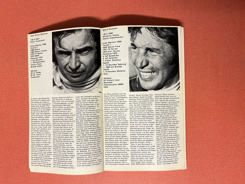 Bücher: Grand Prix Guide 73 - Seltene Ausgabe für Sammler! – Gebraucht aus Lanzenhäusern von vic63 5