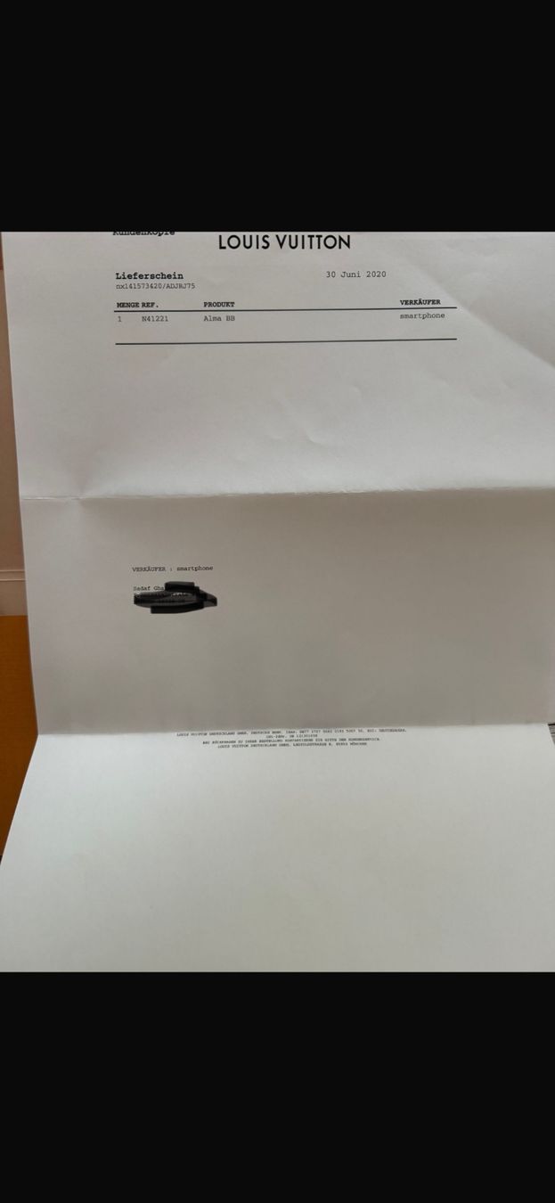 Louis Vuitton Borse da donna: Louis Vuitton Tasche Alma Damier Ebene Orginal – Nuovo (secondo la descrizione) da Liestal venduto da sha_92sb 5