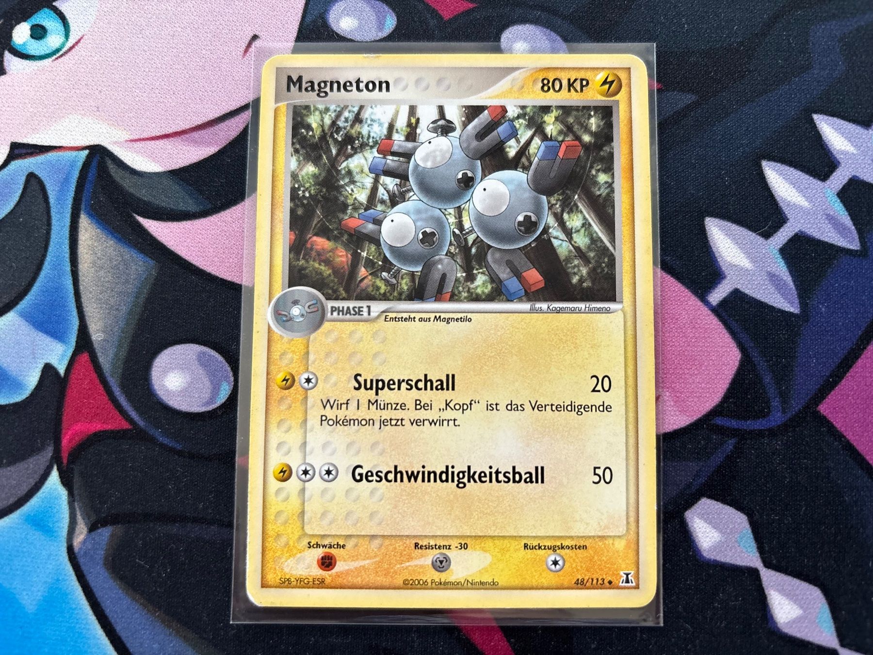Pokémon Carte collezionabili: 2006 POKEMON Magneton EX Delta Species 048 – Usato da Wilen (Sarnen) venduto da Seeungeheuer