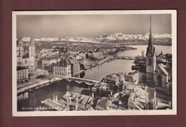 ZÜRICH und die Alpen - 1925