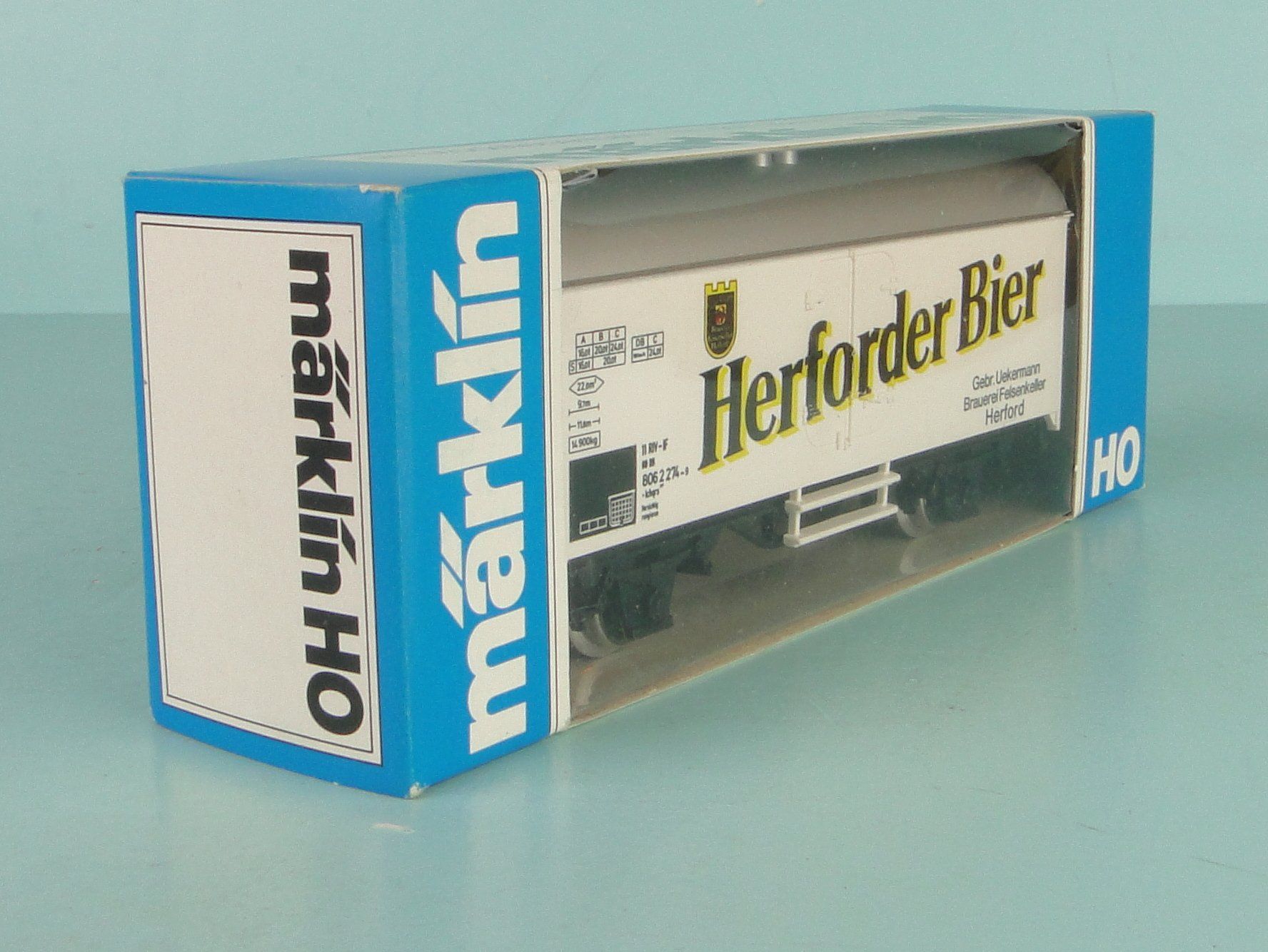 Märklin Modelleisenbahnen: Märklin H0 Herforder Bier, NEU – Gebraucht aus Bülach von cann11 1