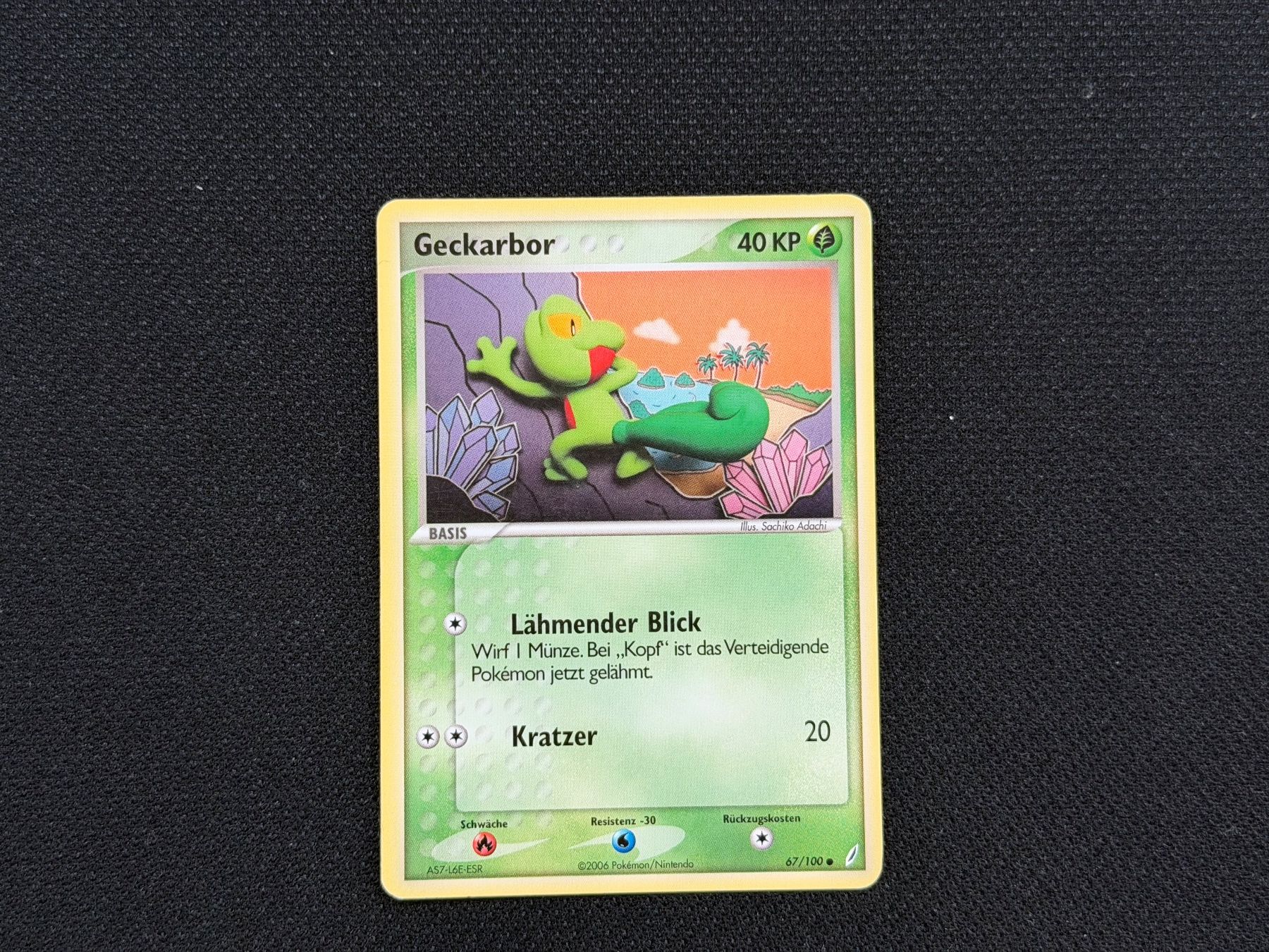 Pokémon Carte collezionabili: Geckarbor 67/100 – Usato da Zürich venduto da mountainwizard00