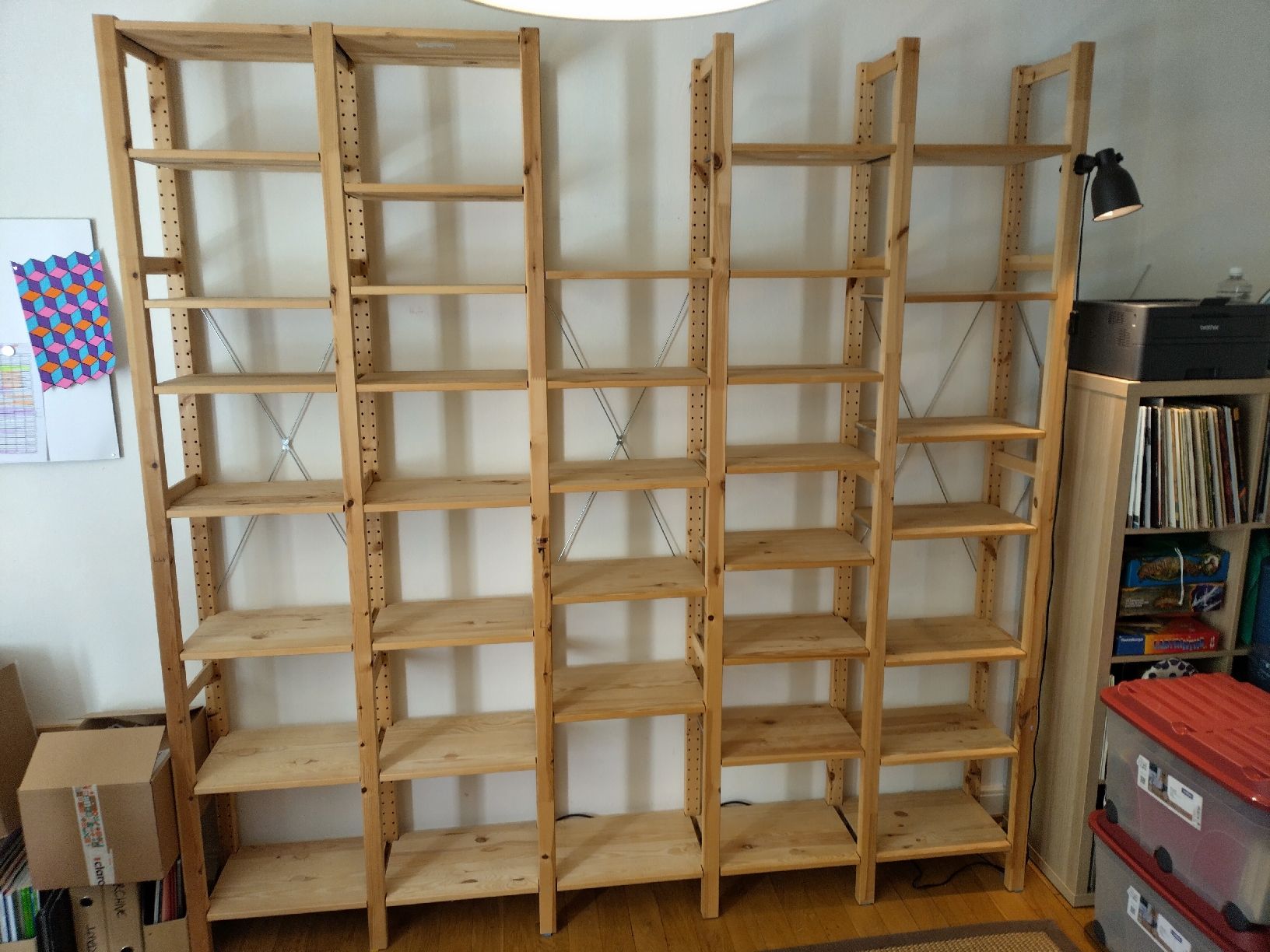 Ikea Scaffali: IKEA IVAR Regal. 7 Seitenteil, 53 Boden – Usato da Zürich venduto da isthatablatt