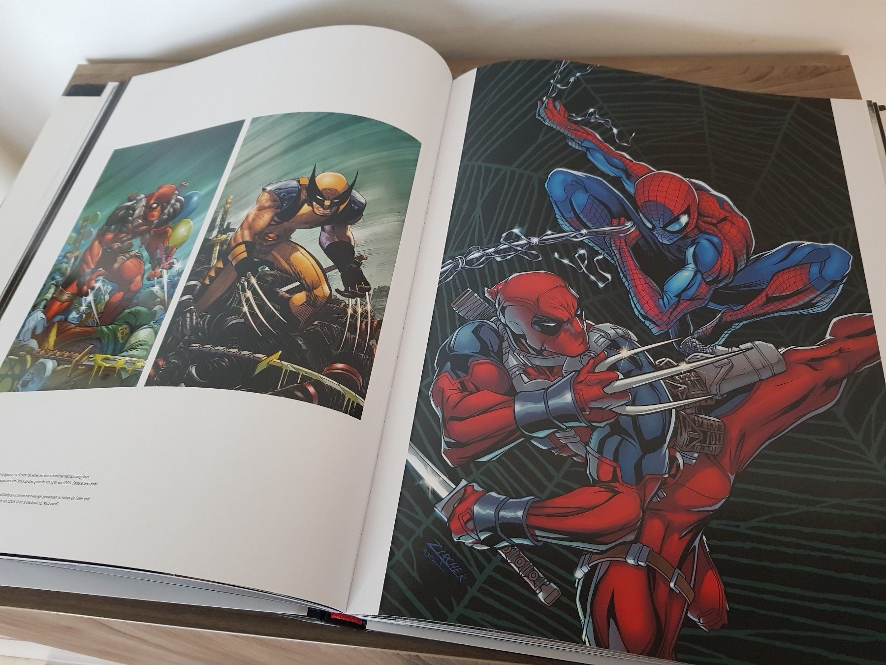 Libri: Deadpool Artbook, Der Söldner mit der grossen Klappe - Buch – Usato da Bassersdorf venduto da retrolab 4