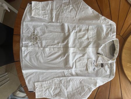 Chemise blanche homme kitaro