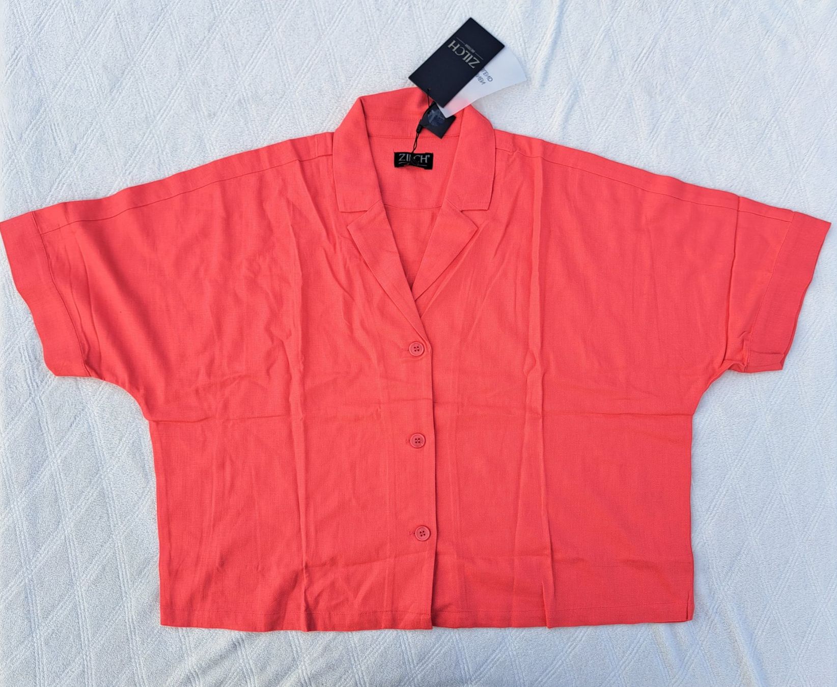 Camicette: NEU! ZILCH Leinenbluse Gr. XL – Nuovo e nell'imballaggio originale da Gysenstein venduto da joshuas81