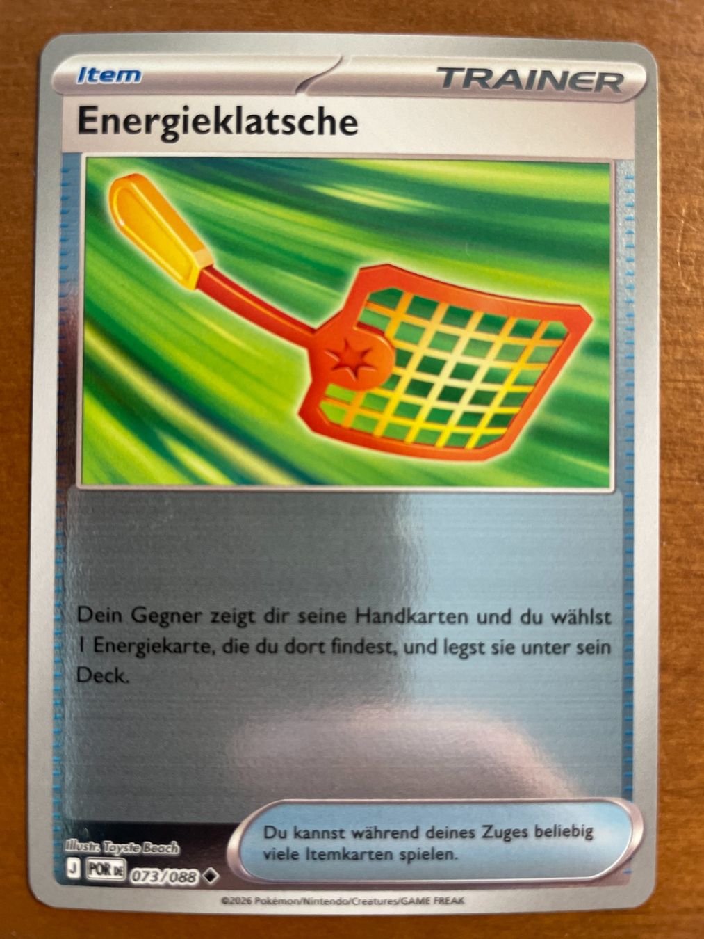 Pokémon Carte collezionabili: Pokemon Energieklatsche Reverse (Versand gratis) – Nuovo (secondo la descrizione) da Chur venduto da Angerson