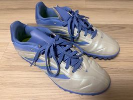 Fussballschuhe Adidas Copa blau silber