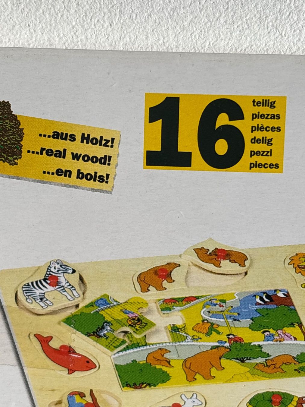 Eichhorn Puzzle: Eichhorn Holzpuzzle,16 Teile NEU – Nuovo e nell'imballaggio originale da Genève venduto da Livsonman 3