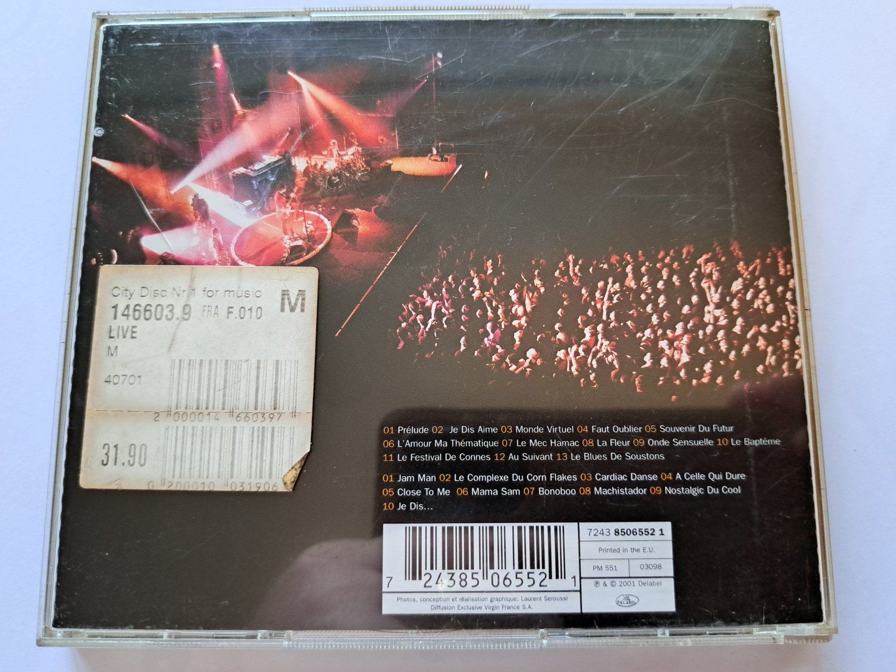 CD: Cd M - Matthieu Chedid - Live – Usato da Pully venduto da bro_n52j 1