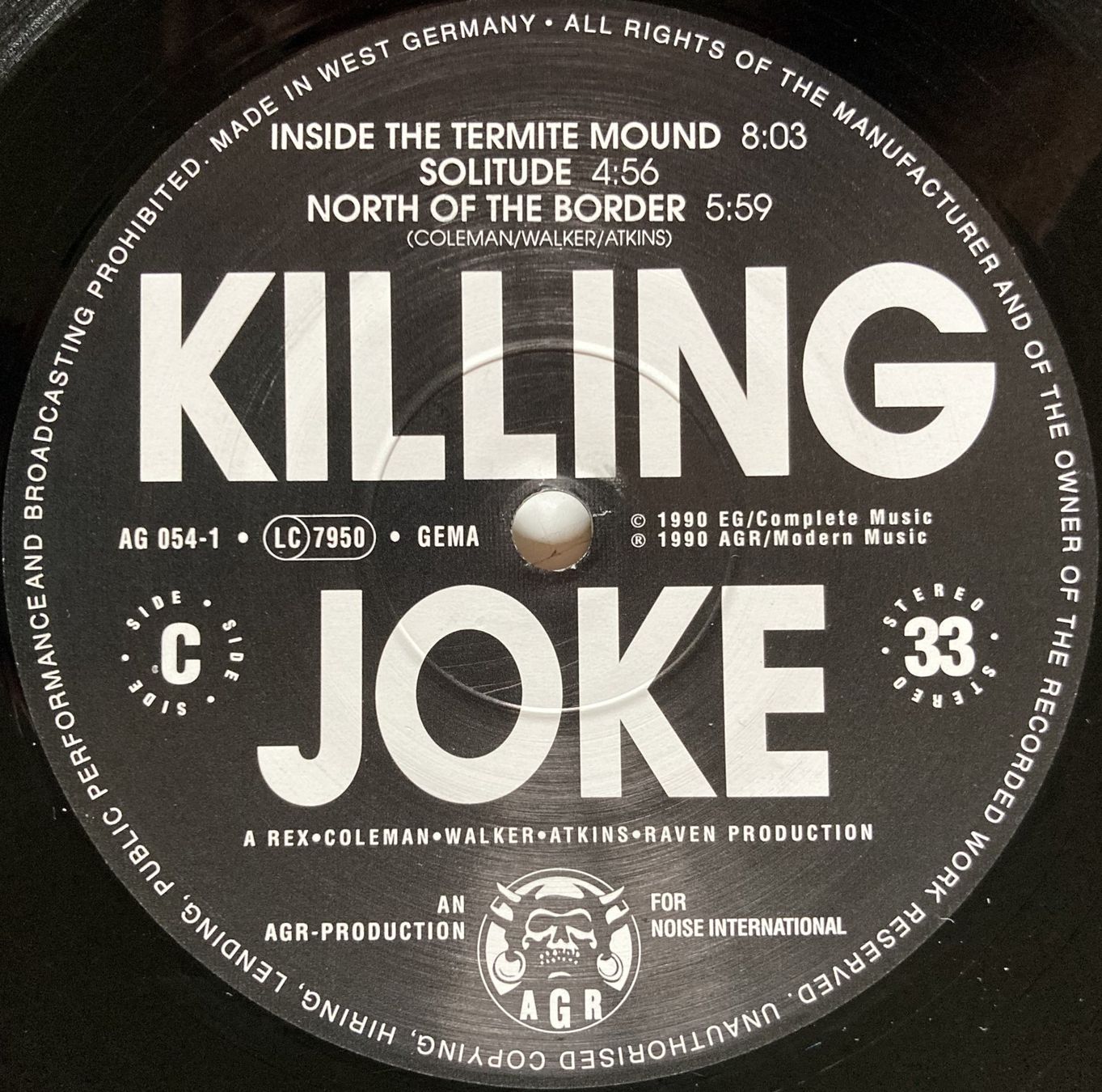 Dischi in vinile: KILLING JOKE - EXTREMITIES, DIRT AND VARIOUS REPRESSED EMOTI – Usato da Bottens venduto da hotter-than-hell 3
