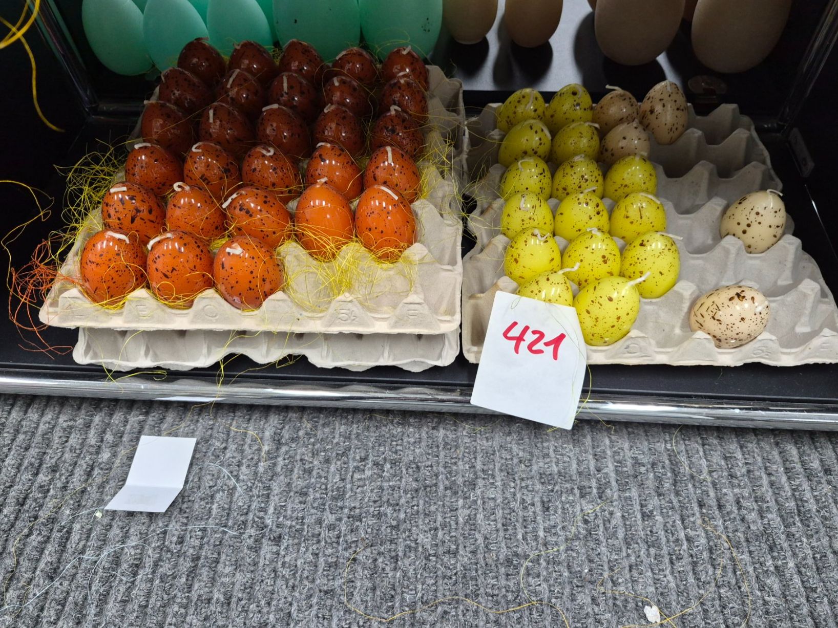 Candele: 421 Posten Oster-Kerzen & Deko aus Liquidation – Nuovo (secondo la descrizione) da Derendingen venduto da Meisterstuecke