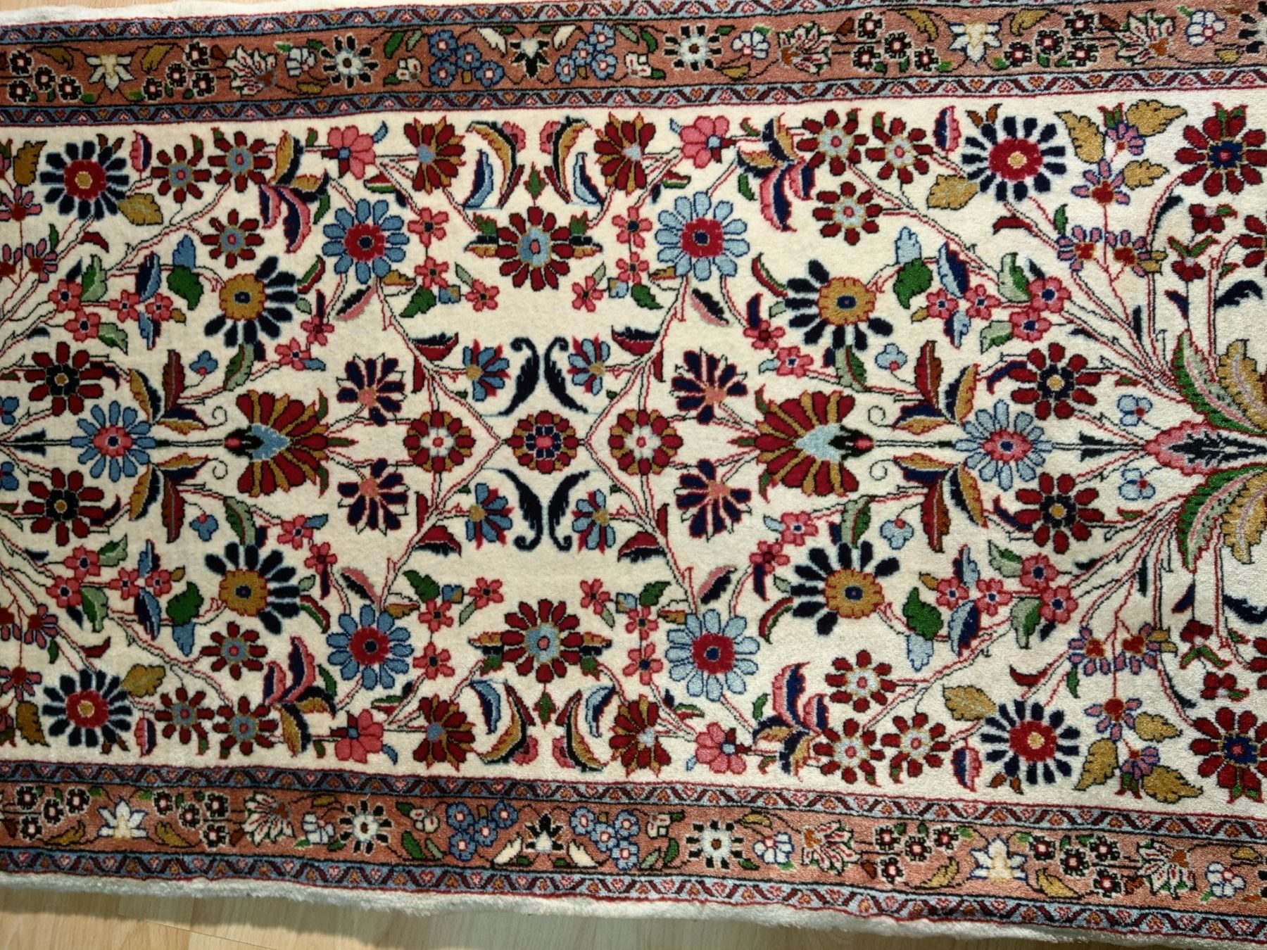 Tappeti: Wunderschöner Orientteppich Sarough 70 x 139 – Nuovo (secondo la descrizione) da Horgen venduto da ilanist 1