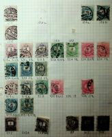 EUROPE HONGRIE TIMBRES OBLITÉRÉS 1874-1888 /T243