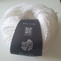 2 Kn. RICCIO Lana Grossa Fb. 1-5001 weiss