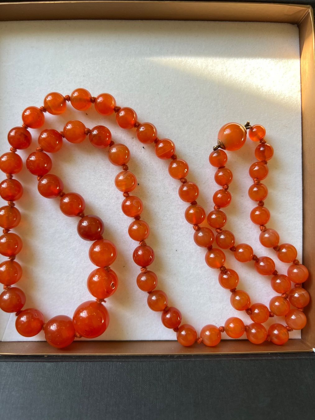 Catenine: Karneol kette – Usato da Lengnau BE venduto da Luan2014