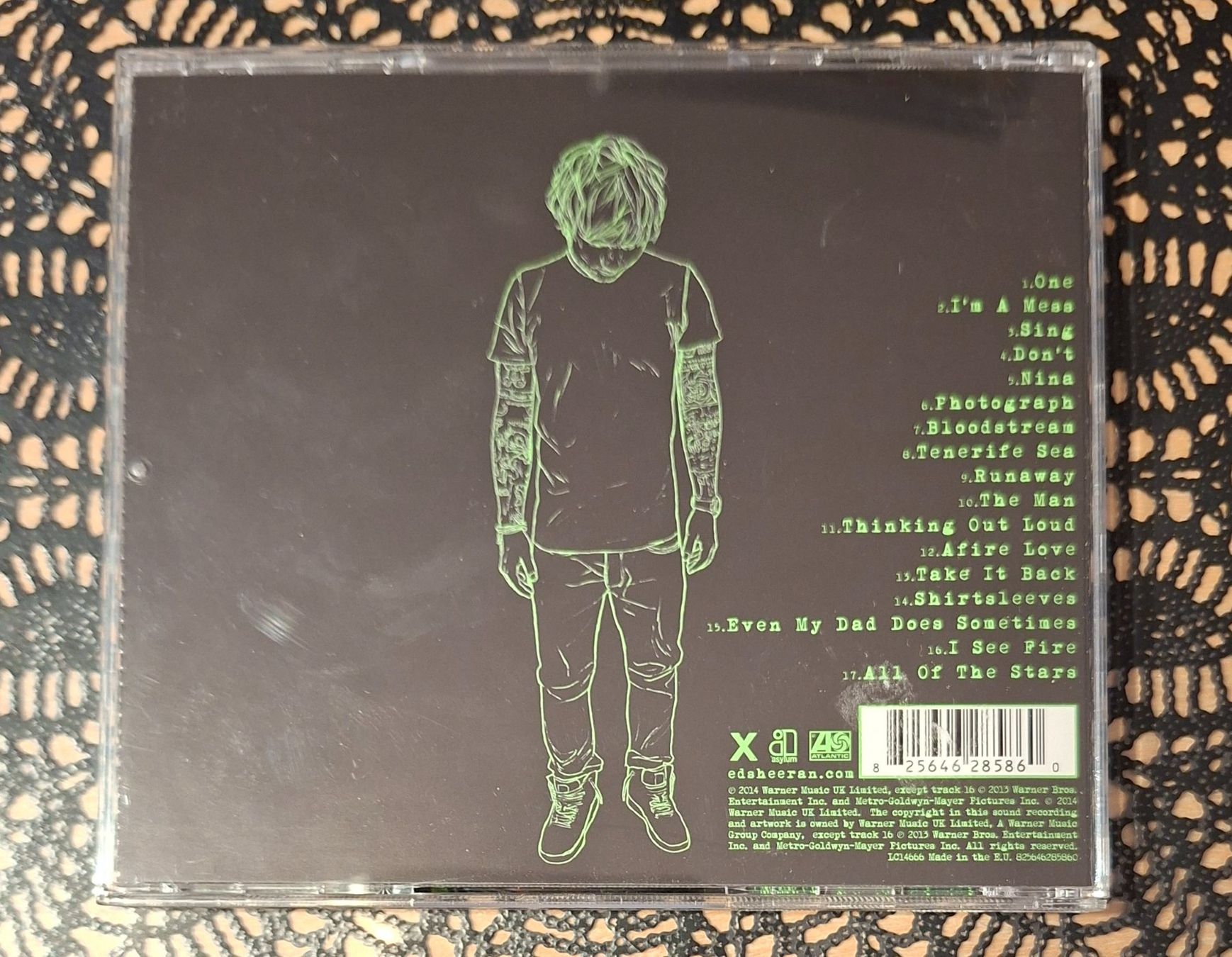 CD: Ed Sherran - X, UK Pop CD Album 2014 – Usato da Schönenberg TG venduto da breiti12 1