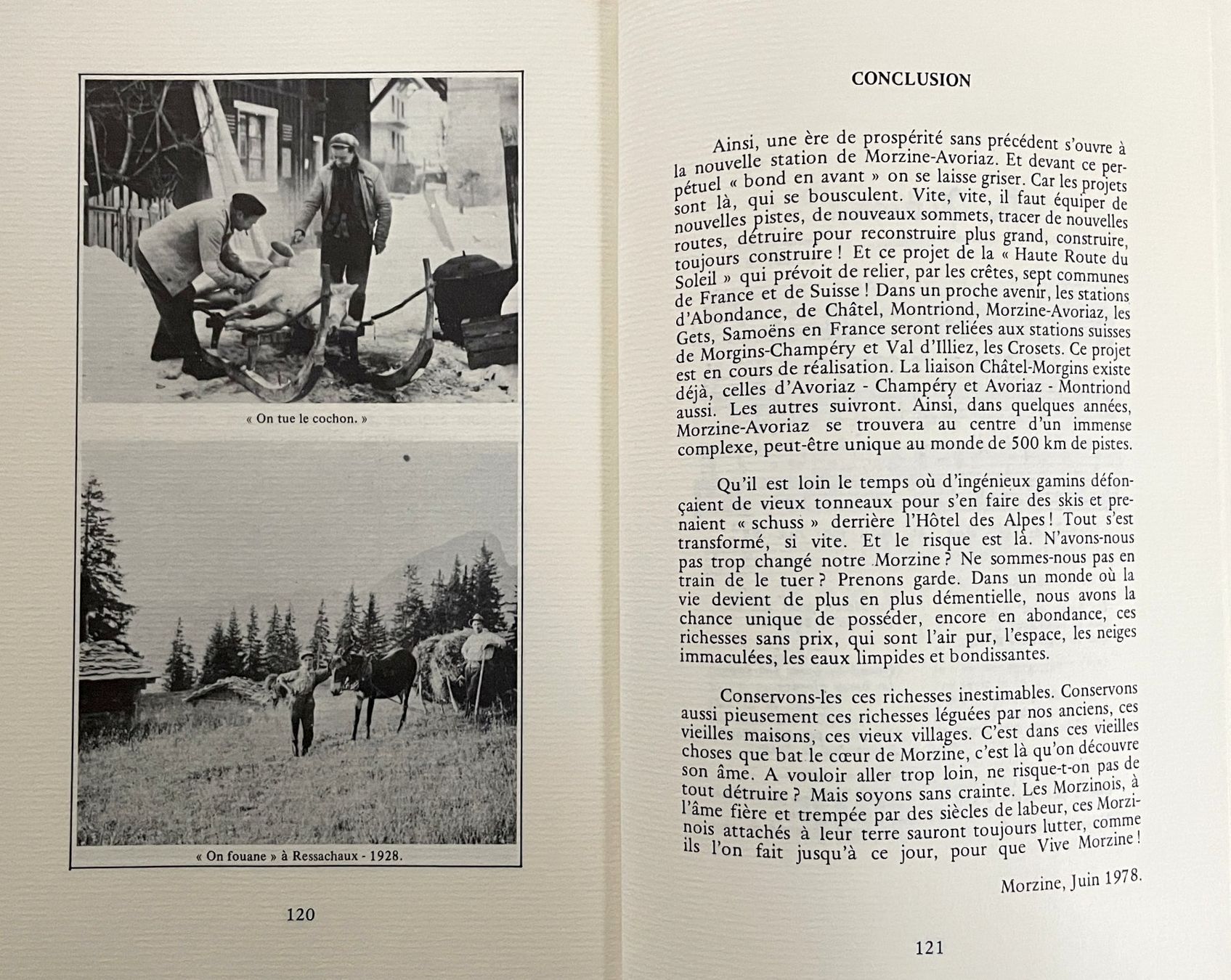 Libri: Morzine au fil des siècles – Usato da Savagnier venduto da Ne2065 5