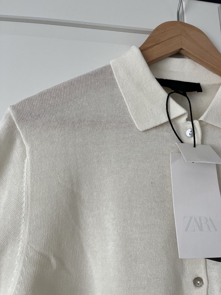 Zara Polo-Shirts: Polo knit Cardigan – Neu und originalverpackt aus Allschwil von eyl_bb8q 2