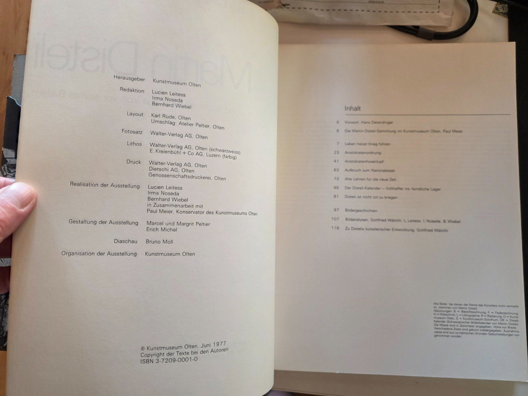 Bücher: Martin Disteli Kunstmuseum Olten 1977 – Gebraucht aus Walterswil BE von Lonitti 5