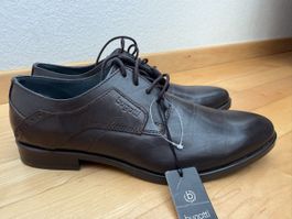 2 Paar Bugatti Herren Schnürschuhe Leder Gr 41