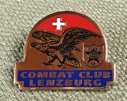D706 - Pin Combat Club Lenzburg Schweiz