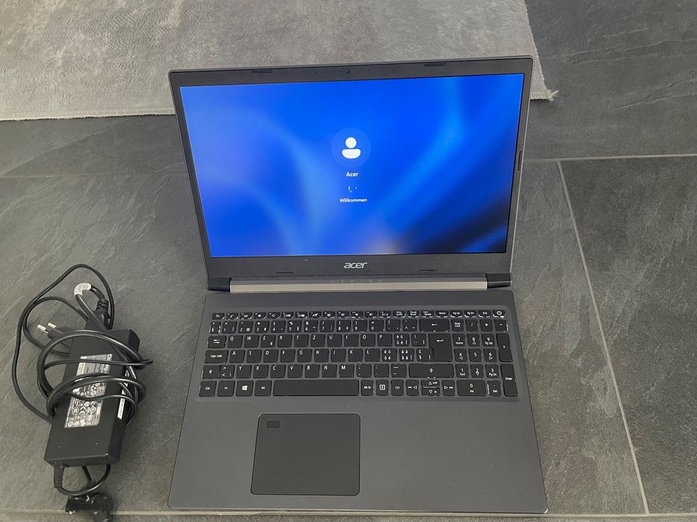 Acer Aspire 7 Displaydeckel 15,6 Zoll Anthrazit-schwarz - Original Ersatzteil