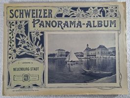Heft, Schweizer Panorama Album, Neuenburg Stadt. 1903