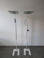 Luxo Stehleuchten, 2 Stk., weiss, top Zustand