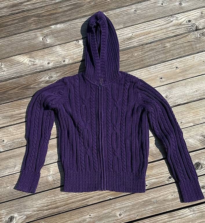 Giacche & Cappotti: NEUE Strickjacke lila 12 Jahre.  – Usato da Merlischachen venduto da tsb-2025