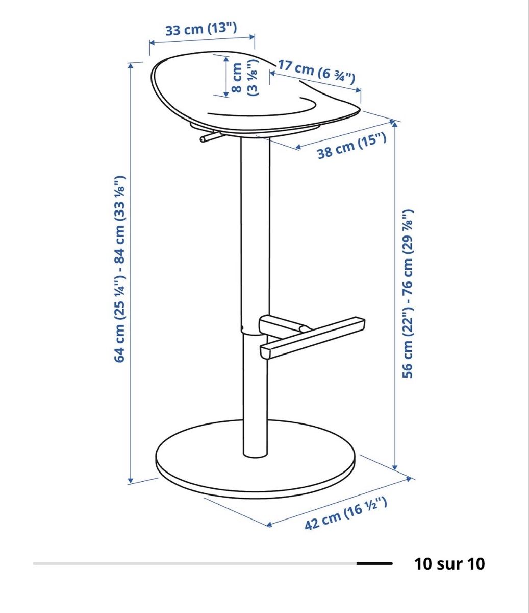 Ikea Hochstühle: 2 chaises de bar – Gebraucht aus Gorgier von hcaroline4 4