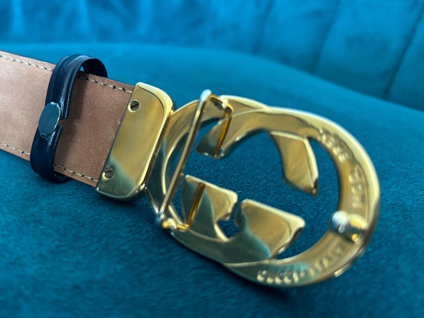 Gucci Cinture: Gucci GG Reversible Interlocking Gurt I Gold Doppelschnalle – Usato da Lengnau BE venduto da 4ConsultingSolutions 8