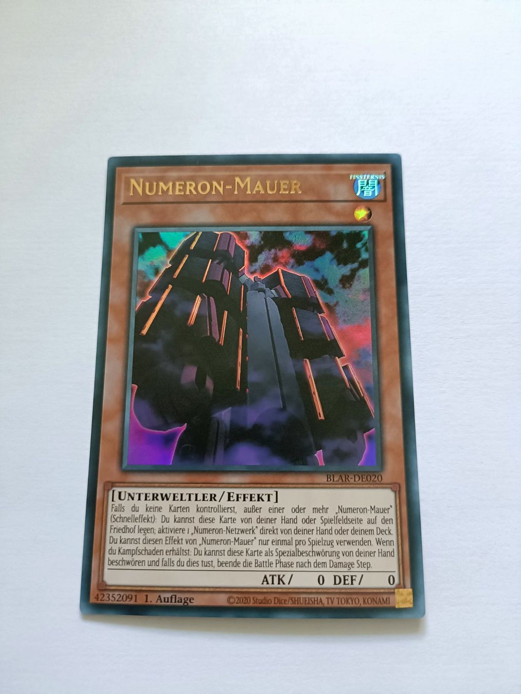 Yugioh Cartes à collectionner: Yu-Gi-Oh! Numeron-Mauer – D'occasion à Köniz par Gamecollect