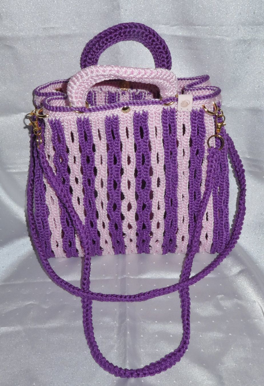 Borse da donna: Damen Tasche 2 Farben Violett /Rose. – Nuovo e nell'imballaggio originale da Siebnen venduto da Ra-la-ra-ol 9