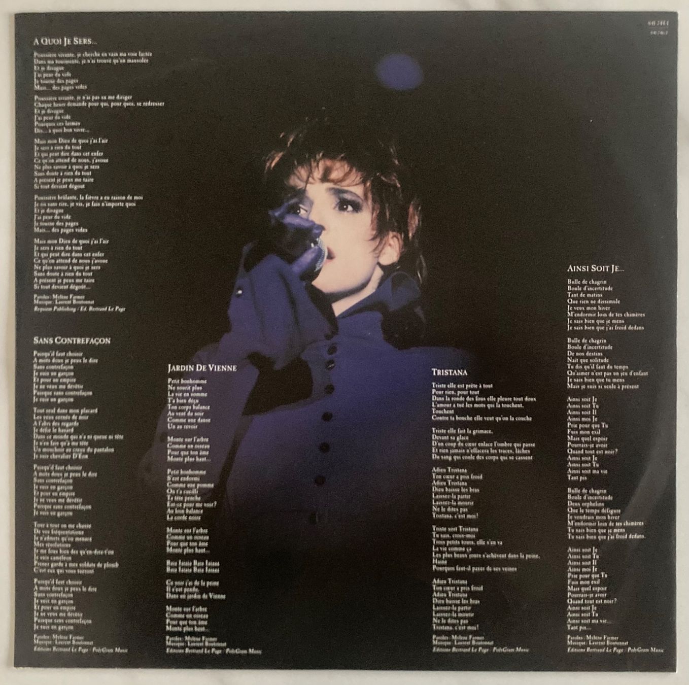Dischi in vinile: MYLÈNE FARMER - EN CONCERT – Usato da Poliez-Pittet venduto da Newtown-Records 3