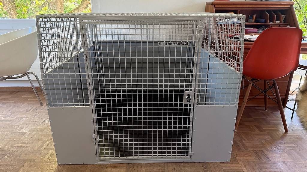Gabbie, trasporto & Sicurezza: Sehr große Hundeboxe  – Usato da Gümmenen venduto da Lily.into.the.wild 2
