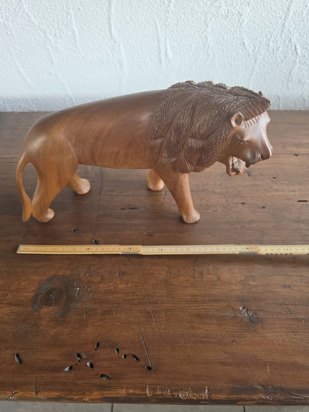 Statuette: Holz Löwe – Usato da Emmen venduto da Sandygasser74 2